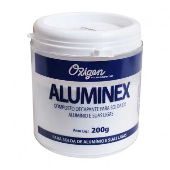 Fluxo Para Solda Decapante de Alumínio 200G ALUMINEX Oxigen