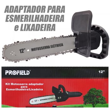 Kit Motosserra - Adaptador para Esmerilhadeira 12" Profield